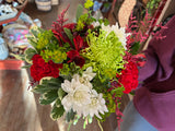 Pre-Order Christmas Designer Choice Fresh Cut Mixed Bouquet