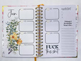 Get Shit Done | Undated Planner | Sweary | Stationary