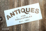 Antique Stencil- Funky Junk