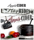 Apple Cider Stencil- Funky Junk
