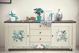 Evergreen Florals Decor Transfer