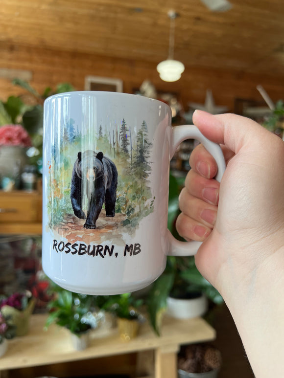 Rossburn Black Bear Mug