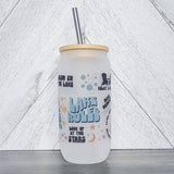 Lake Rules w Bamboo Lid | Summer Glass Can
