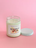Peaches & Cream - Summer | Spring Candle 8oz