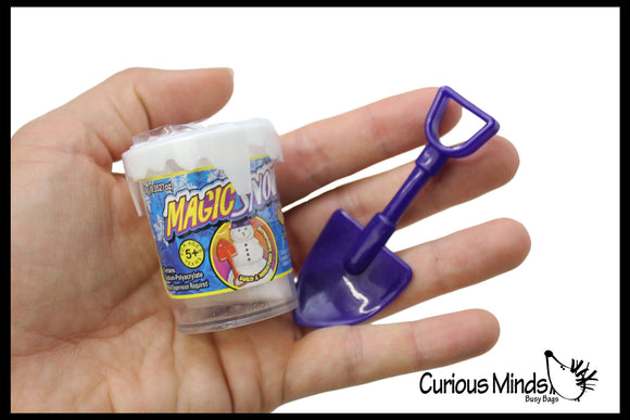 1  TINY Fake Snow Indoor Modelling Compound Dough for Sensory Play