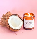 Coconut + Vanilla - Summer | Spring Candle 8oz