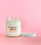 Peaches & Cream - Summer | Spring Candle 8oz