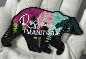 Rossburn Duke Bear Embroidered Patch