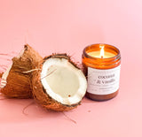 Coconut + Vanilla - Summer | Spring Candle 8oz
