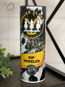 Rip Wheeler Inspired Claw 20oz Skinny Tumbler