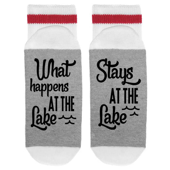 MENS - What Happens At The Lake Stays At The Lake - Socks