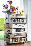 Fresh Cut Flowers Stencil- Funky Junk