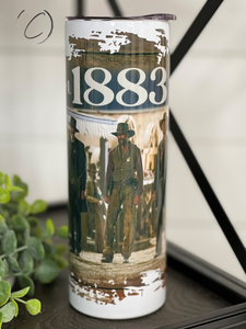 1883 Inspired 20oz Skinny Tumbler