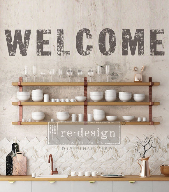 Welcome Decor Transfer