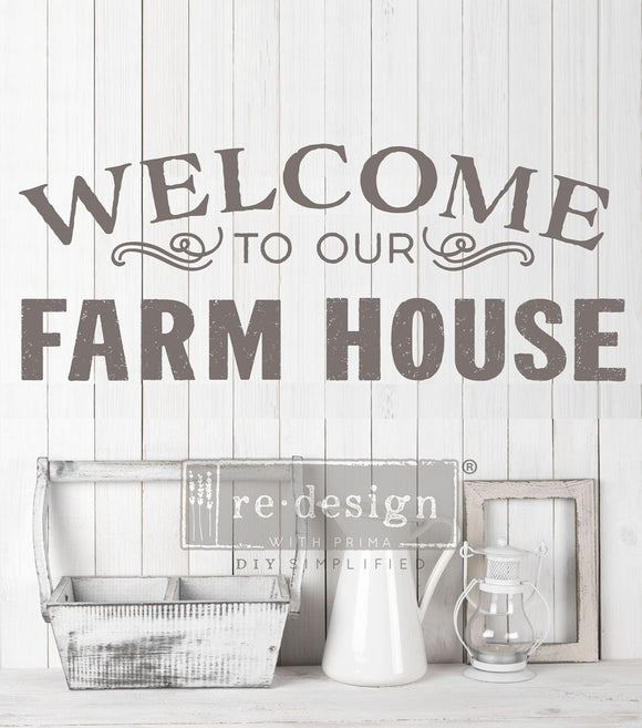 Our Farmhouse Decor Transfer