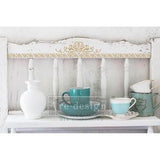 Gilded Inlay Scrolls Decor Tansfer