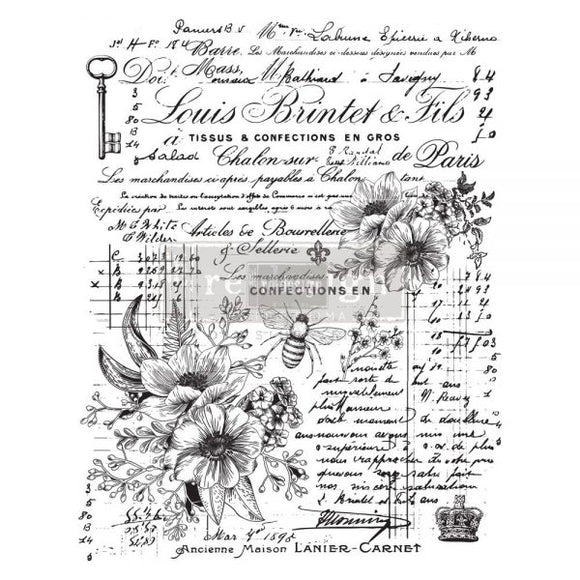 Lovely Ledger Decor Transfer