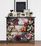 Wondrous Floral Decor Transfer