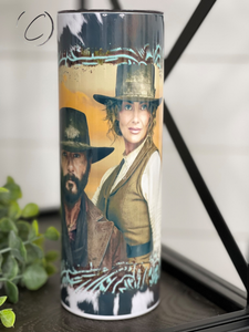 James & Elizabeth Dutton 1883 Inspired 20oz Skinny Tumbler