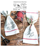 Christmas Crates Stencil- Funky Junk