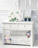 Lavender Bush Decor Transfer