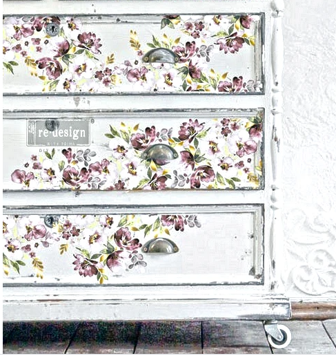 Lavender Fields Decor Transfer