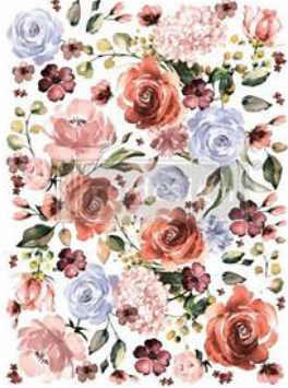 Rose & Rouge Decor Transfer