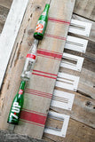 Grain Sack G6 Stripe Stencil- Funky Junk
