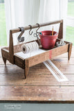 Grain Sack G6 Stripe Stencil- Funky Junk