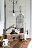 Homestead Coffee Stencil- Funky Junk
