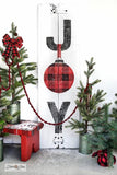 Joy Ornament Large - Funky Junk