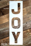 Joy Stencil Large Vertical- Funky Junk
