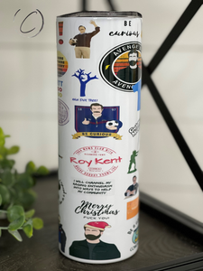 Ted Lasso Inspired 20oz Skinny Tumbler