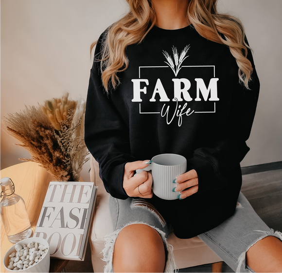 Farm Wife Crewneck Sweatshirt | Farm Apparel