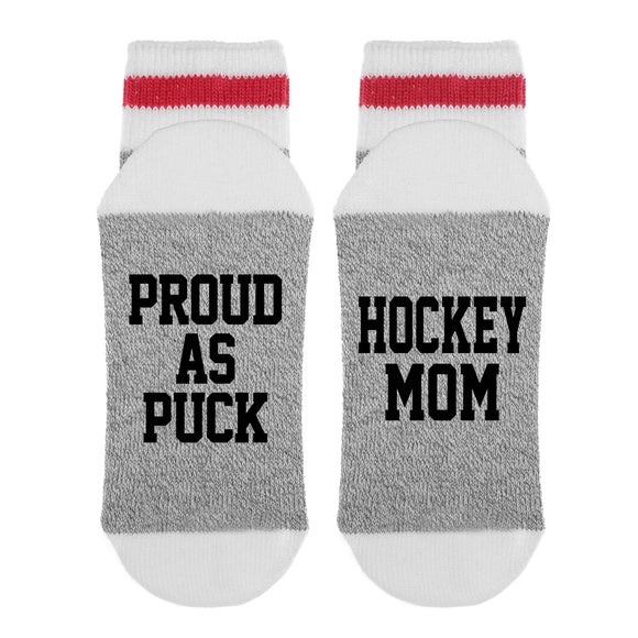 Proud As Puck - Hockey Mom - Socks