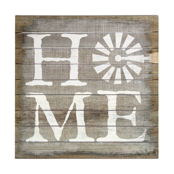 Home Windmill Pallet Sign
