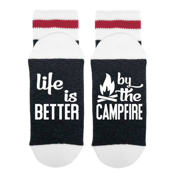 Life Is Better By The Campfire - Socks