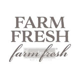 Farm Fresh Decor Transfer