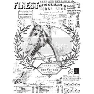 Fine Horseman Decor Tansfer
