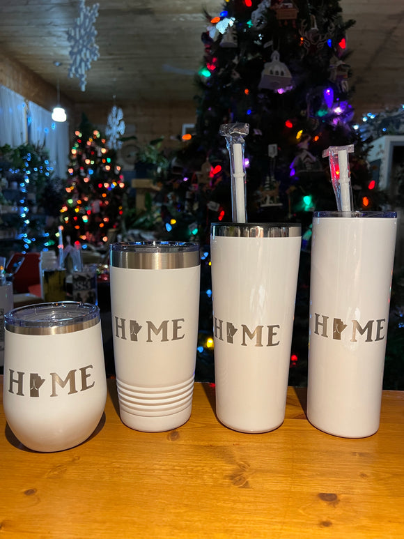 Home Hockey Manitoba Tumbler - Hockey Tumbler