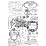 Paris Valley Decor Transfer