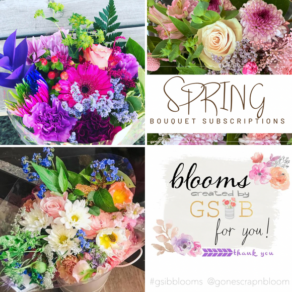 Spring Bouquet Subscription - Preorder by April 1st.