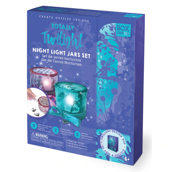 Totally Twilight Rainforest Night Light Jars Set