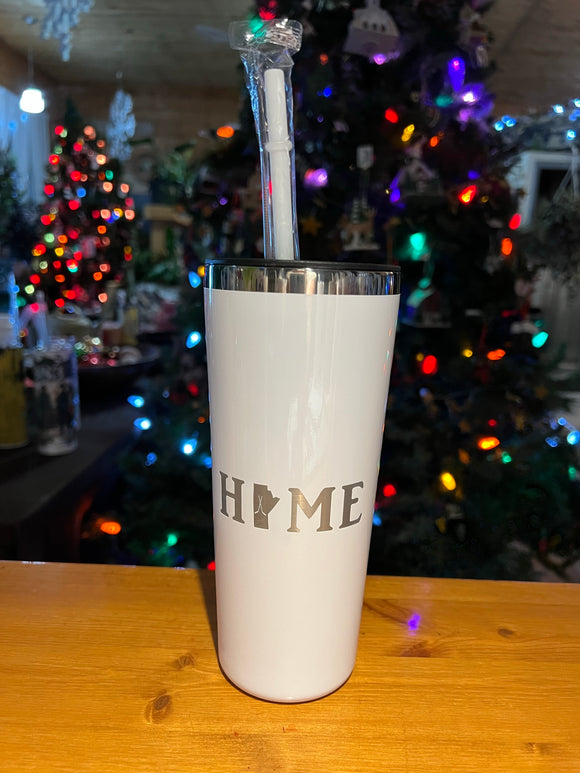 Home Hockey Manitoba Tumbler - Hockey Tumbler