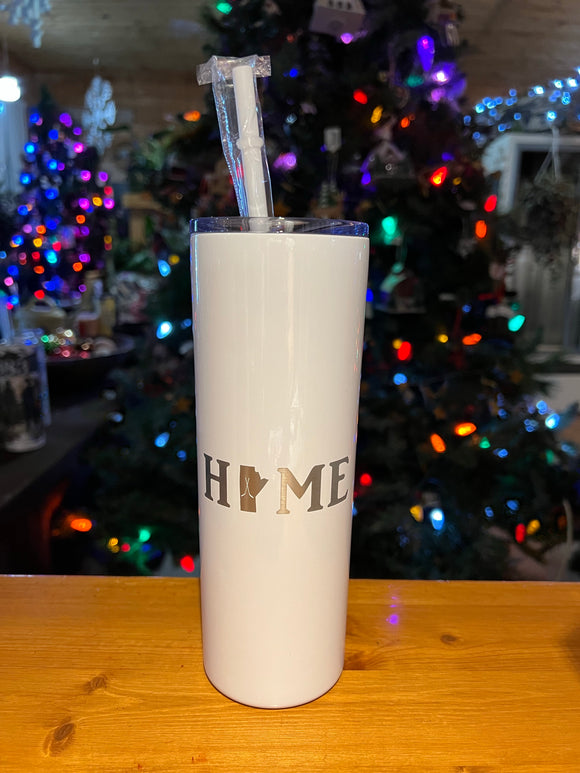 Home Hockey Manitoba Tumbler - Hockey Tumbler