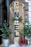 Noel Stencil- Funky Junk