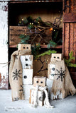 Winter Graphics Stencil- Funky Junk